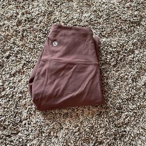 Lululemon wunder train leggings